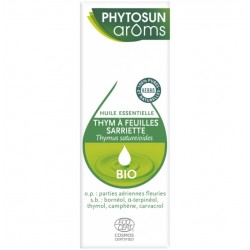 Phytosun Aroms Essential Oil Thyme with Savory Leaves Organic 10 ml
