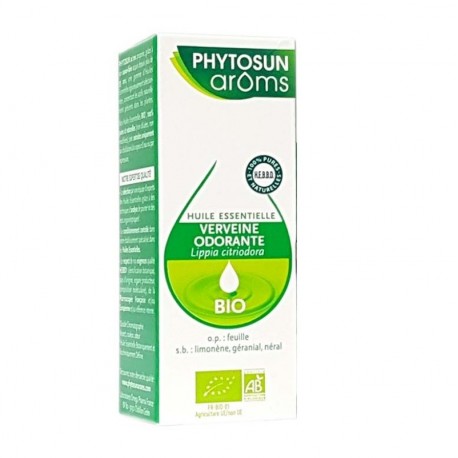 Phytosun Aroms Essential Oil Lemon Verbena Organic 5 ml 3595890250743