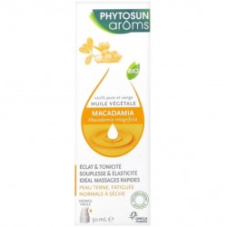 Phytosun Arôms Huile Végétale de Macadamia Bio 50 ml 3595890250934