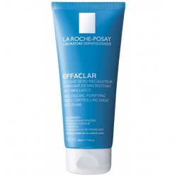 La Roche-Posay Effaclar Masque Sébo-Régulateur Purifiant Désincrustant Anti-Brillance 100 ml 3337875533317