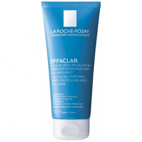 La Roche-Posay Effaclar Unclogging Purifying Sebo-Controlling Mask Anti-Shine 100ml 3337875533317