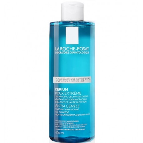 La Roche-Posay Kerium Doux Extrême Shampooing-Gel Physiologique 400 ml 3337872414282