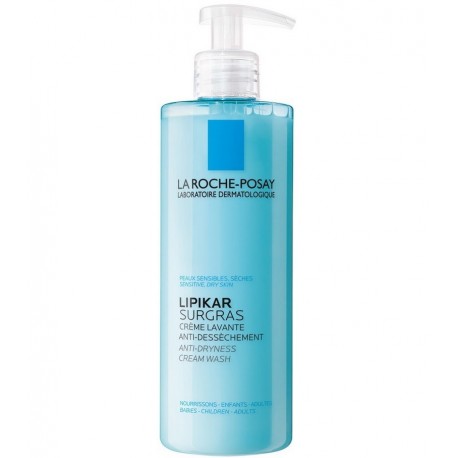 La Roche-Posay Lipikar Surgras Crème Lavante Anti-Dessèchement 400 ml 3433422408586