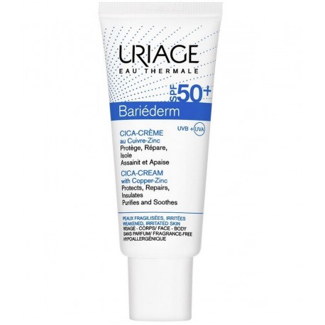 Uriage Bariéderm Cica-Crème SPF 50+ 40 ml 3661434006548