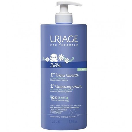 Uriage Bébé 1ère Crème Lavante 1L 3661434008689