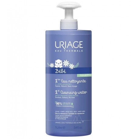 Uriage Bébé 1ère Eau Nettoyante 1 Litre 3661434008726
