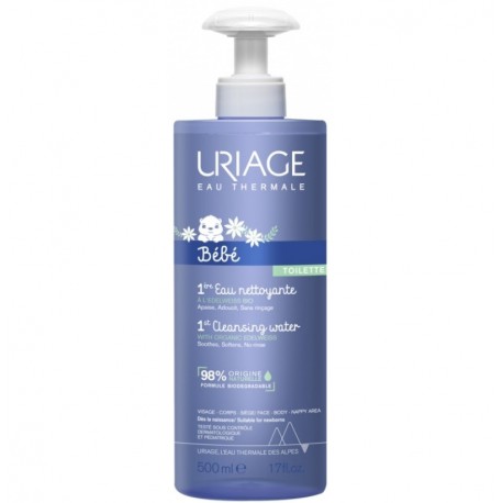 Uriage Bébé 1ère Eau Nettoyante 500 ml 3661434008719