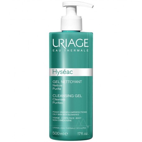 Uriage Hyséac Gel Nettoyant 500 ml 3661434006098