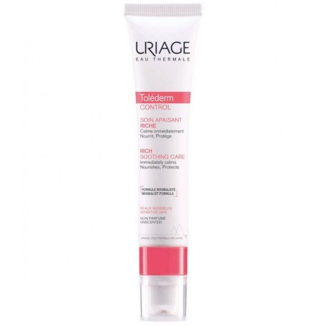 Uriage Toléderm Control Soin Apaisant Riche 40 ml 3661434008498