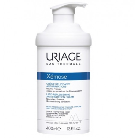 Uriage Xémose Lipid-Replenishing Anti-Irritation Cream 400 ml 3661434004858