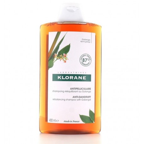 Klorane Antipelliculaire Shampoing Rééquilibrant au Galanga 400 ml 3282770150131