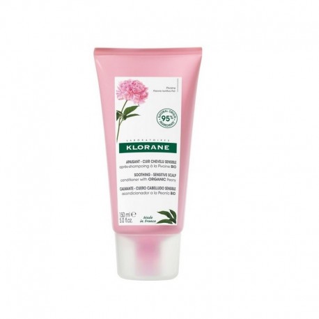 Klorane Apaisant Cuir Chevelu Sensible Après-Shampoing à la Pivoine Bio 150 ml 3282770145700