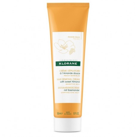 Klorane Crème Dépilatoire à l'Amande Douce 150 ml 3282770207378