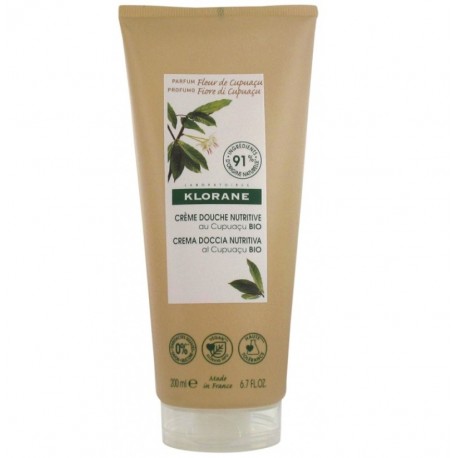 Klorane Crème Douche Nutritive au Cupuaçu Bio Fleur de Cupuaçu 200 ml 3282770143775