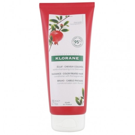 Klorane Radiance - Color-Treated Hair Conditioner with Pomegranate 200 ml 3282770143522
