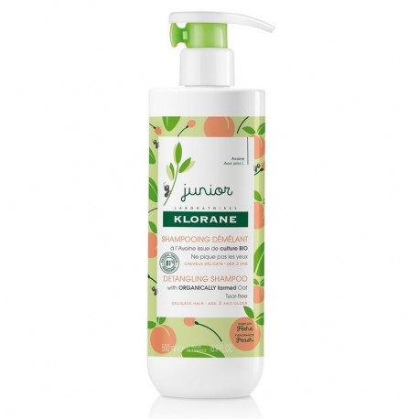 Klorane Detangling Shampoo Peach 500 ml 3282770206739