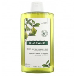 Klorane Purifying - Normal to Oily Hair with Shampoo with Citrus 400 ml