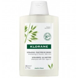 Klorane Shampoing Extra-Doux au Lait d'Avoine 200 ml 3282770145366
