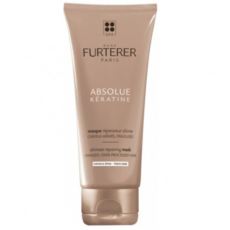 René Furterer Absolue Kératine Renewal Care Ultimate Repairing Mask Damaged Over-Processed Thick Hair 100 ml 3282770147186