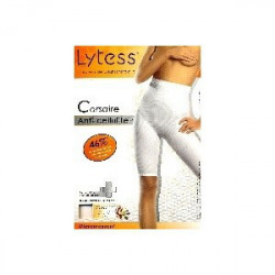 lytess corsaire anti-cellulite blanc l/xl