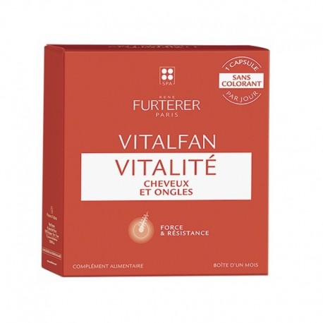 René Furterer Vitalfan Vitalité Cheveux et Ongles 30 Capsules 3282770203851