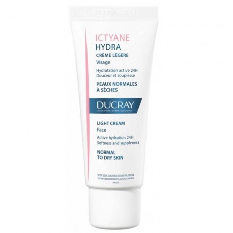 Ducray Ictyane Hydra Light Cream Face 40 ml 3282770109238