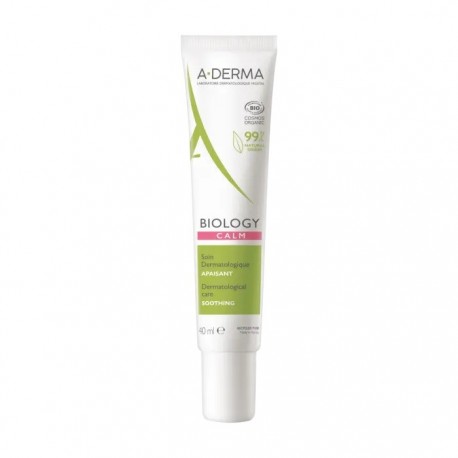 Aderma Biology Calm Soin Dermatologique Apaisant Bio 40 ml 3282770146677