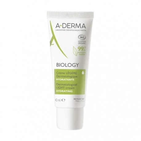 Aderma Biology Dermatological Light Cream Hydrating 40 ml 3282770146646