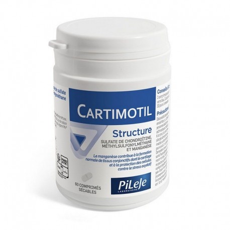 Pileje Cartimotil Structure 60 Scored Tablets 3701145600564