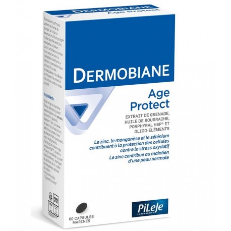 Pileje Dermobiane Âge-Protect 60 Capsules 3700410500035