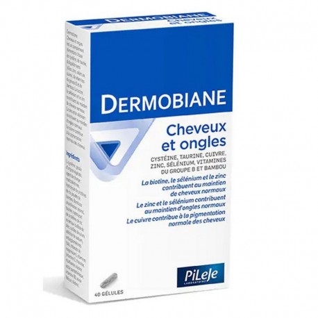 Pileje Dermobiane Hair and Nails 40 Capsules 3401542343384