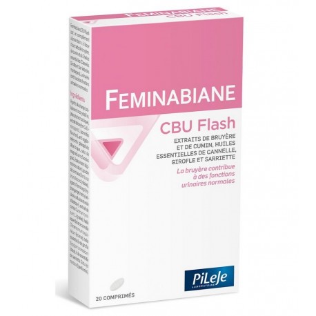 Pileje Feminabiane CBU Flash 20 Comprimés 3701145600472