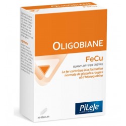Pileje Oligobiane FeCu 30 Gélules 3401560504019