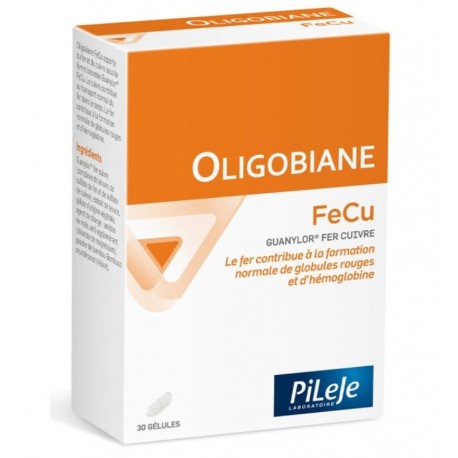 Pileje Oligobiane FeCu 30 Gélules 3401560504019