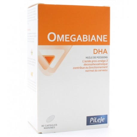 Pileje Omegabiane DHA 80 Capsules 3401599197046