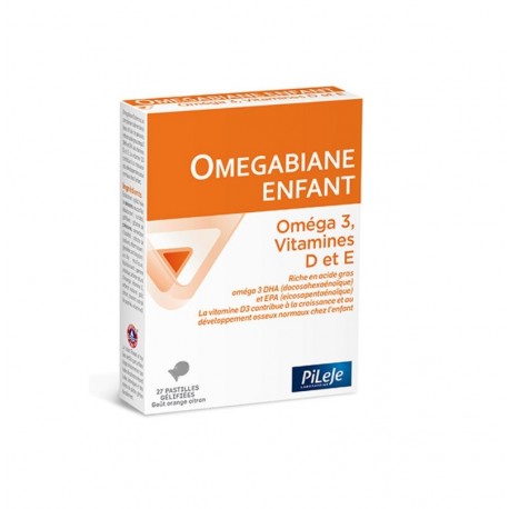 Pileje Omegabiane Enfant 27 Pastilles 3701145600366