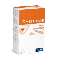 Pileje Omegabiane Foie de Morue 80 Capsules