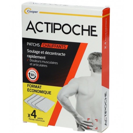 Actipoche 4 Patchs Chauffants  3401060076825