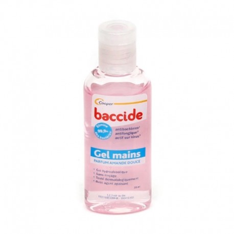 Baccide Gel Mains Hydroalcoolique Amande Douce 30 ml 3401598174123