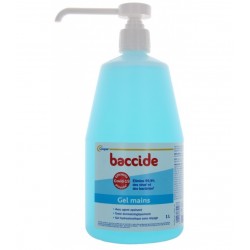 Baccide Gel Mains Hydroalcoolique Bleu 1L 3401081741078