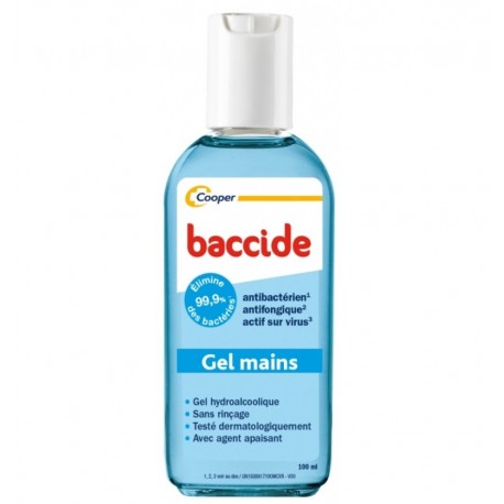 Baccide No-Rinse Hydroalcoholic Hand Gel 100 ml 3401595895083