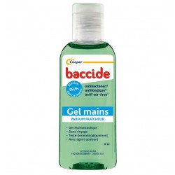 Baccide Gel Mains Hydroalcoolique Parfum Fraicheur 30 ml 3401541366186