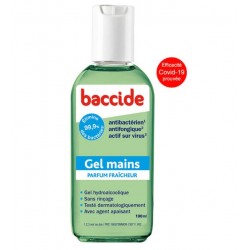 Baccide Gel Mains Hydroalcoolique Parfum Fraicheur 100 ml 3614810001545