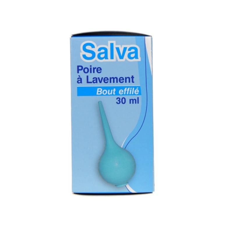 SALVA - Poire à lavement auriculaire bout effilé - poire - 30ML