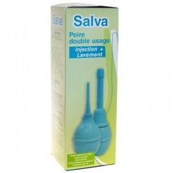 Salva Poire Double Usage Lavement + Injection 280 ml
