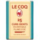 Le Coq 25 Goose Feather Toothpicks 3760155431001