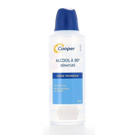 Cooper Alcool 90° Dénaturé 250 ml 3401599828902