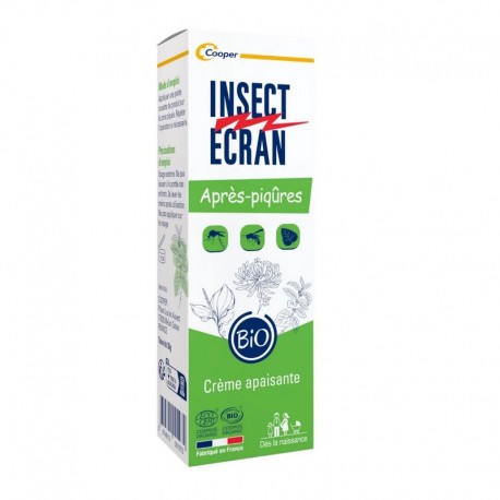 Insect Ecran Après-Piqûres Crème Apaisante Bio 30 g 3614810001972