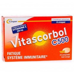 Vitascorbol C500 24 Comprimés 3614810001644