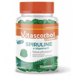 Vitascorbol Gommes Spiruline + Vitamine C 30 Gommes 3614810003860